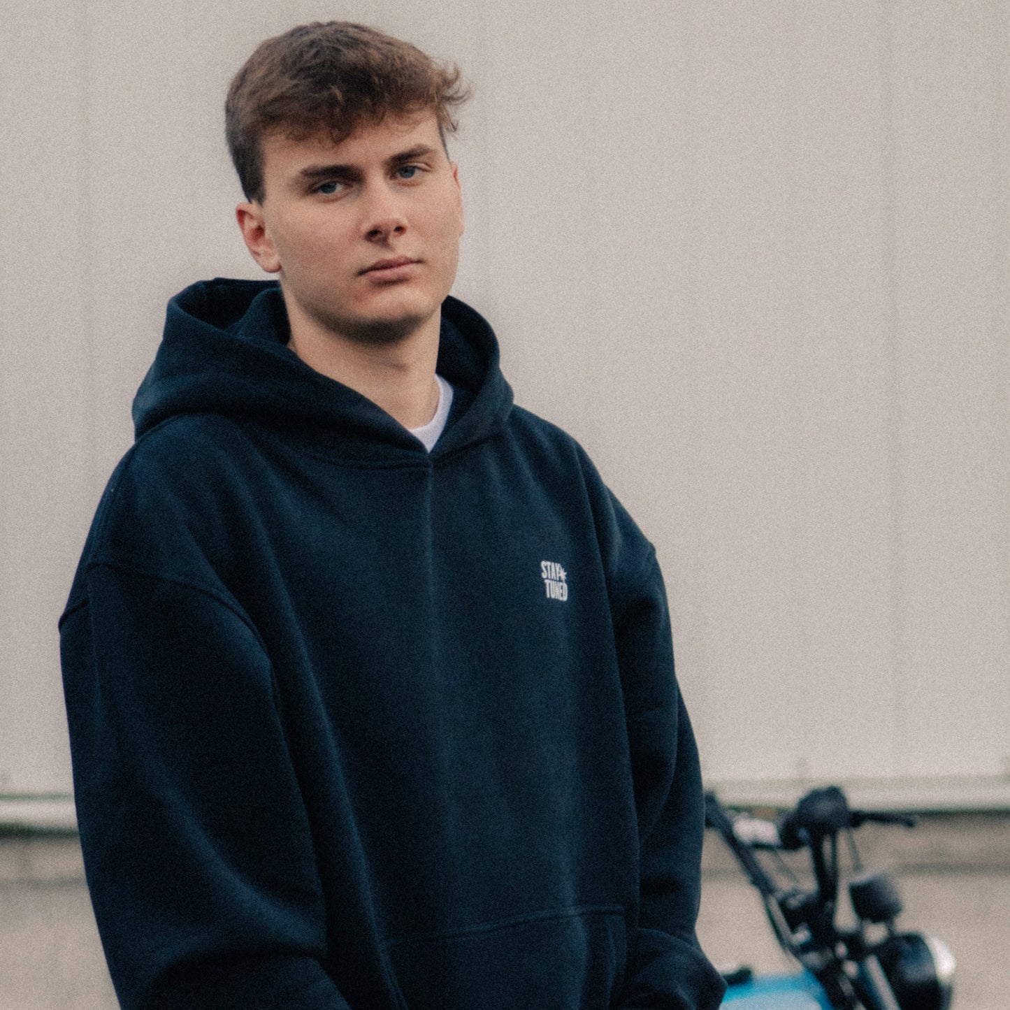 BUILT TO LAST - Black Washed Hoodie