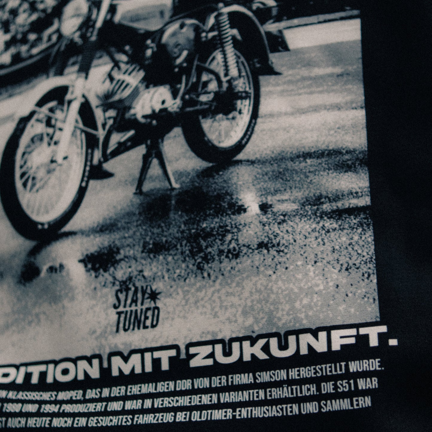 BUILT TO LAST - Black Washed Hoodie