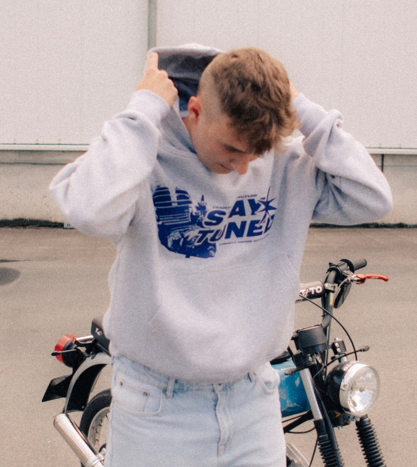 TRADITION WITH FUTURE - Heather Grey Hoodie