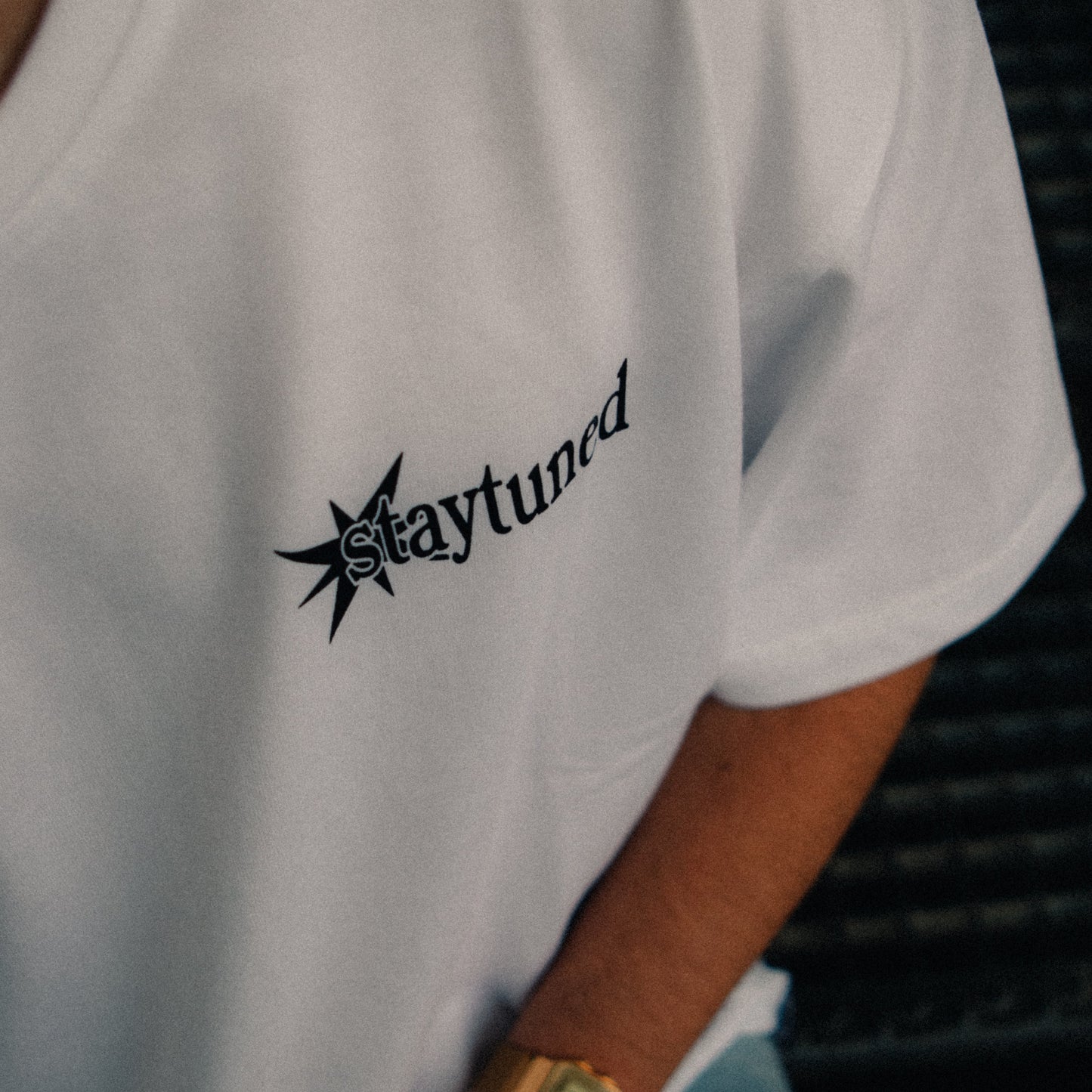 NEVER NOT RACING - White T-Shirt