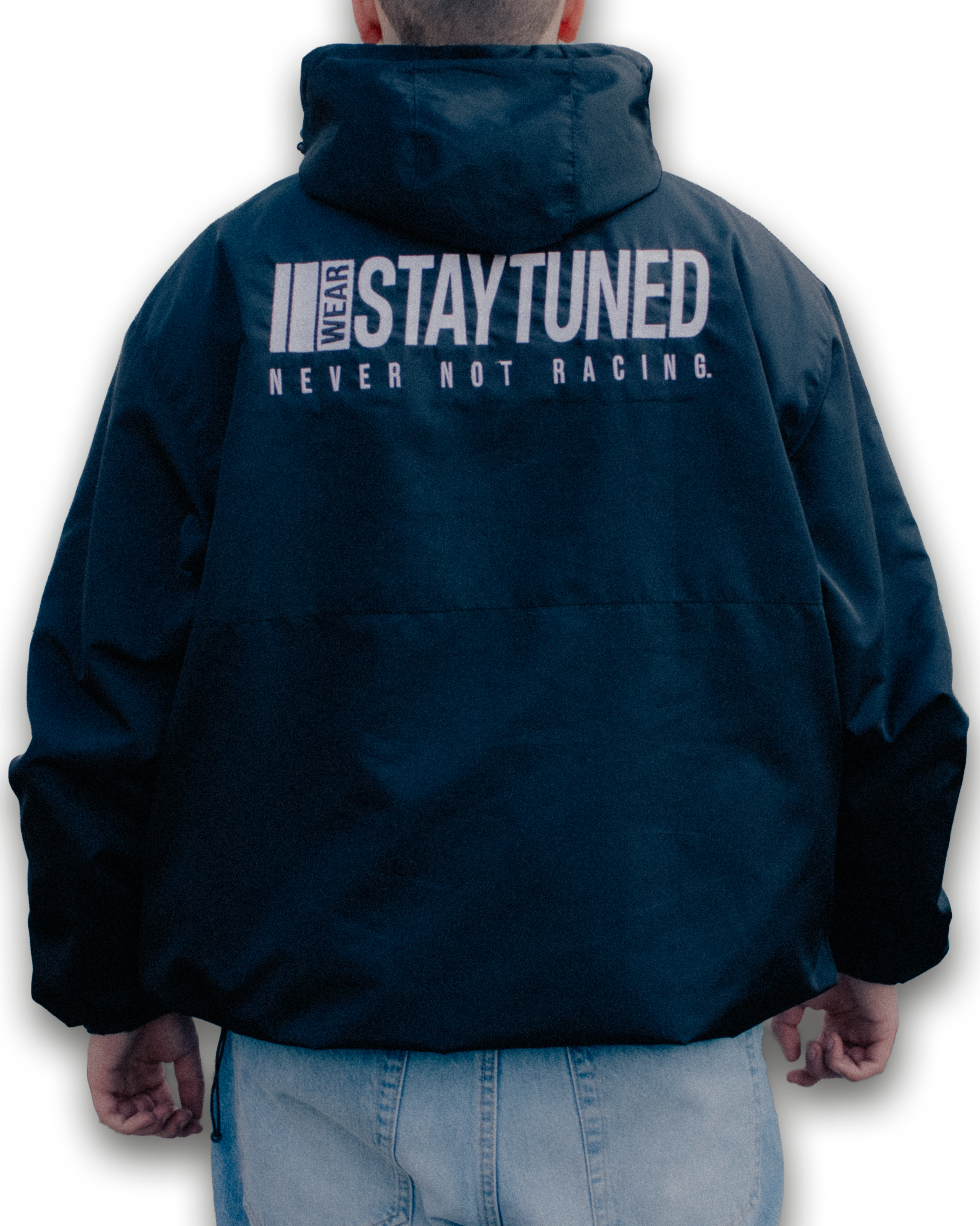 RACING LINE - Black Windbreaker