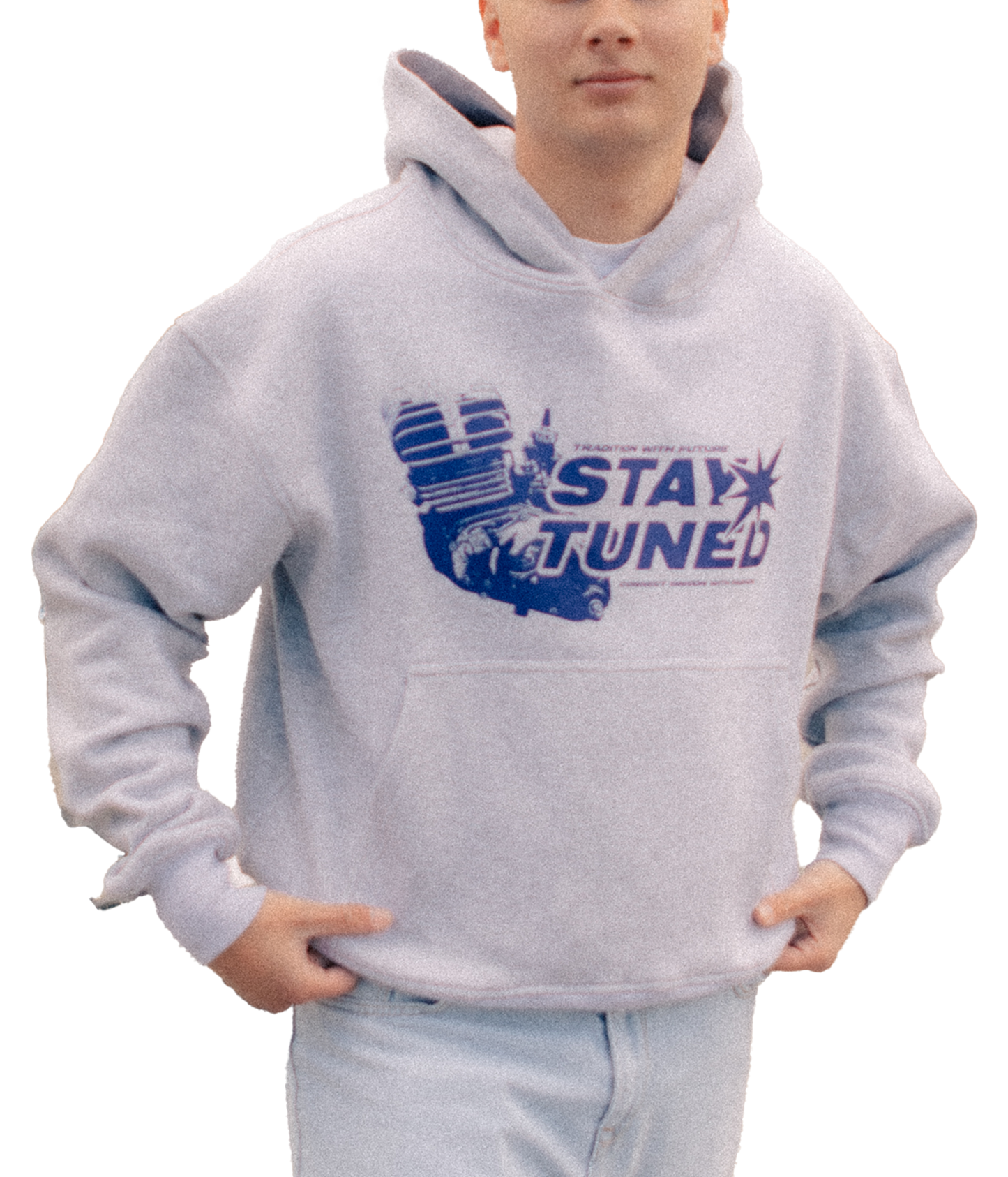 TRADITION WITH FUTURE - Heather Grey Hoodie