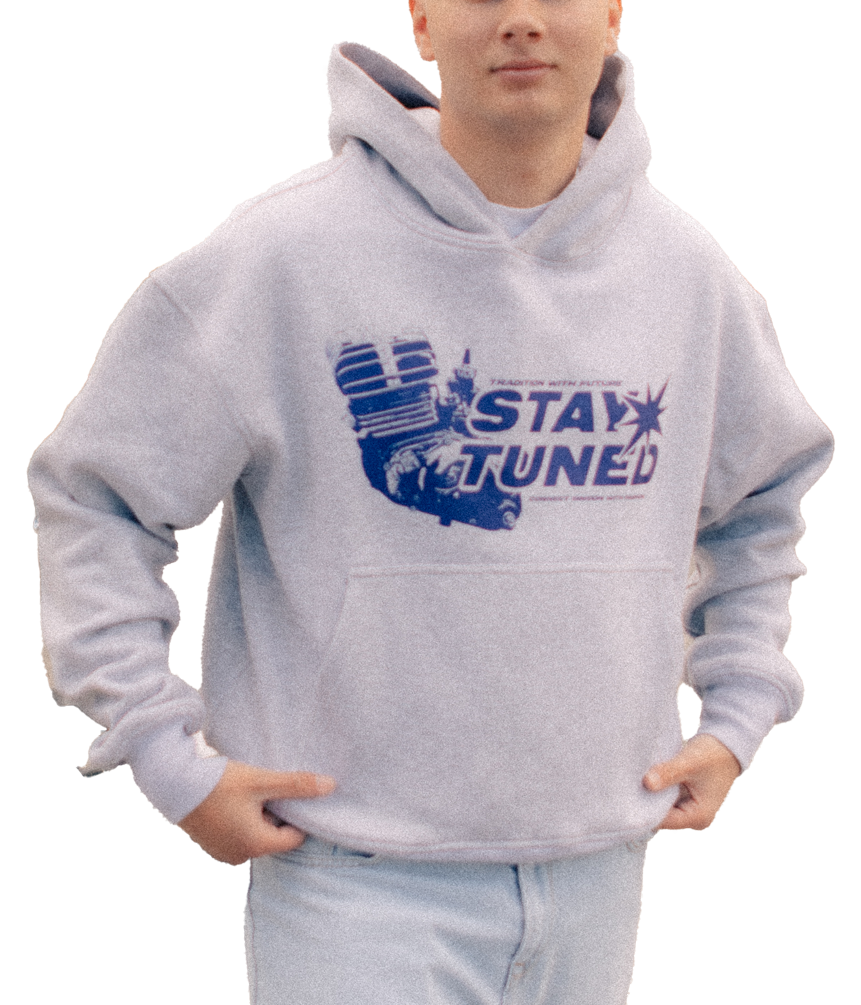 TRADITION WITH FUTURE - Heather Grey Hoodie