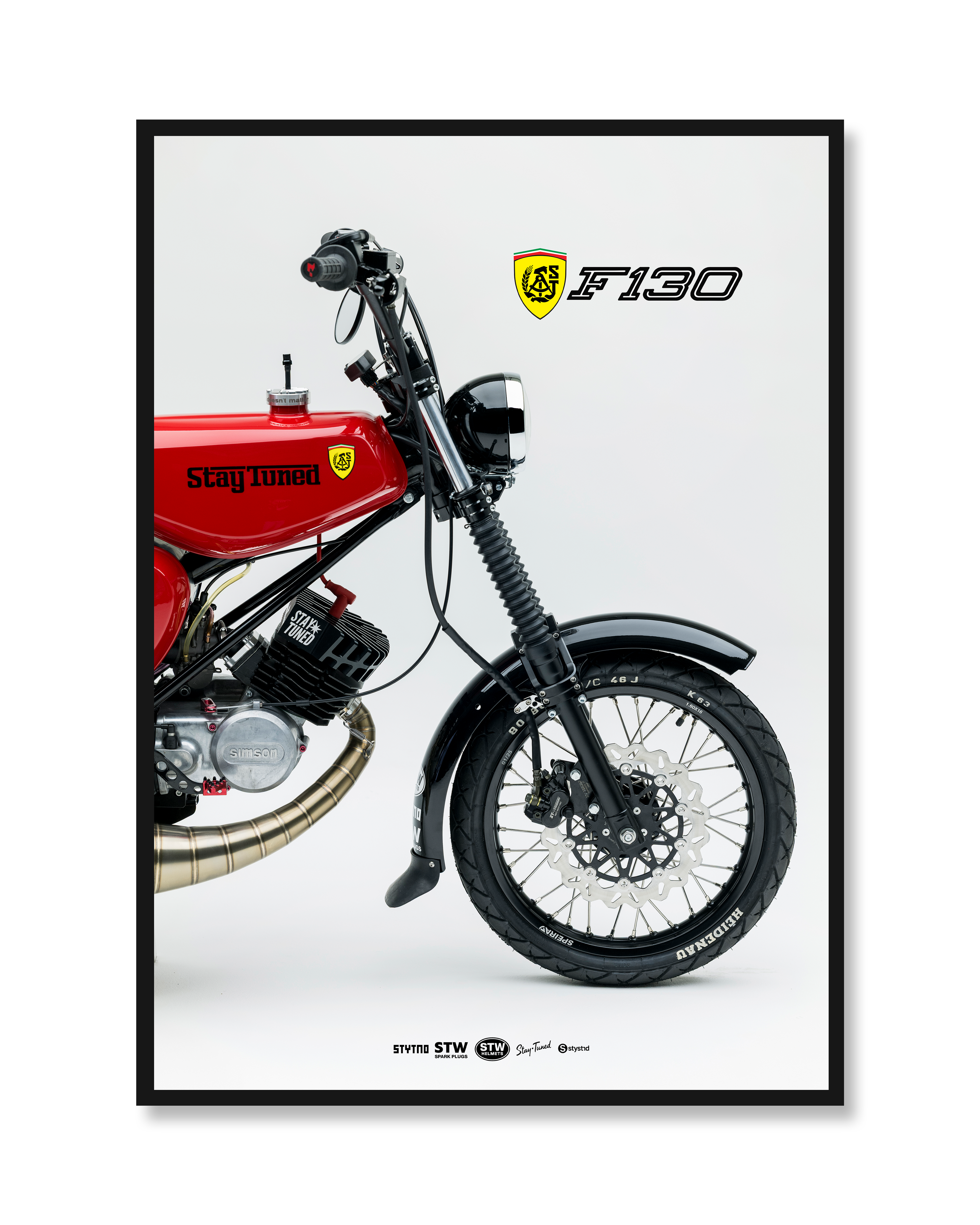 SIMSON F130 Poster