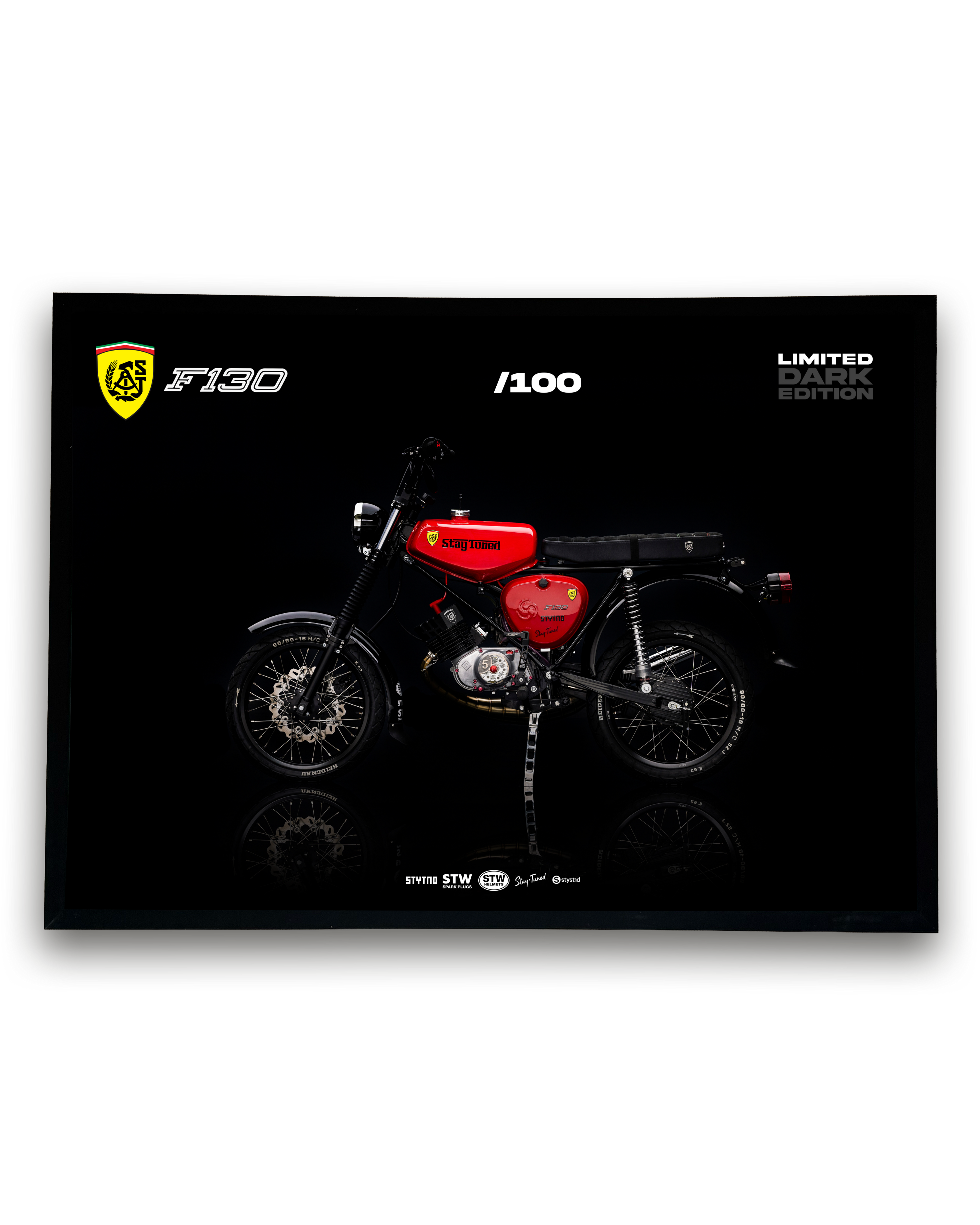 Limited F130 Poster DARK & LIGHT Edition