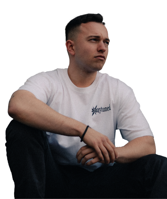 NEVER NOT RACING - White T-Shirt