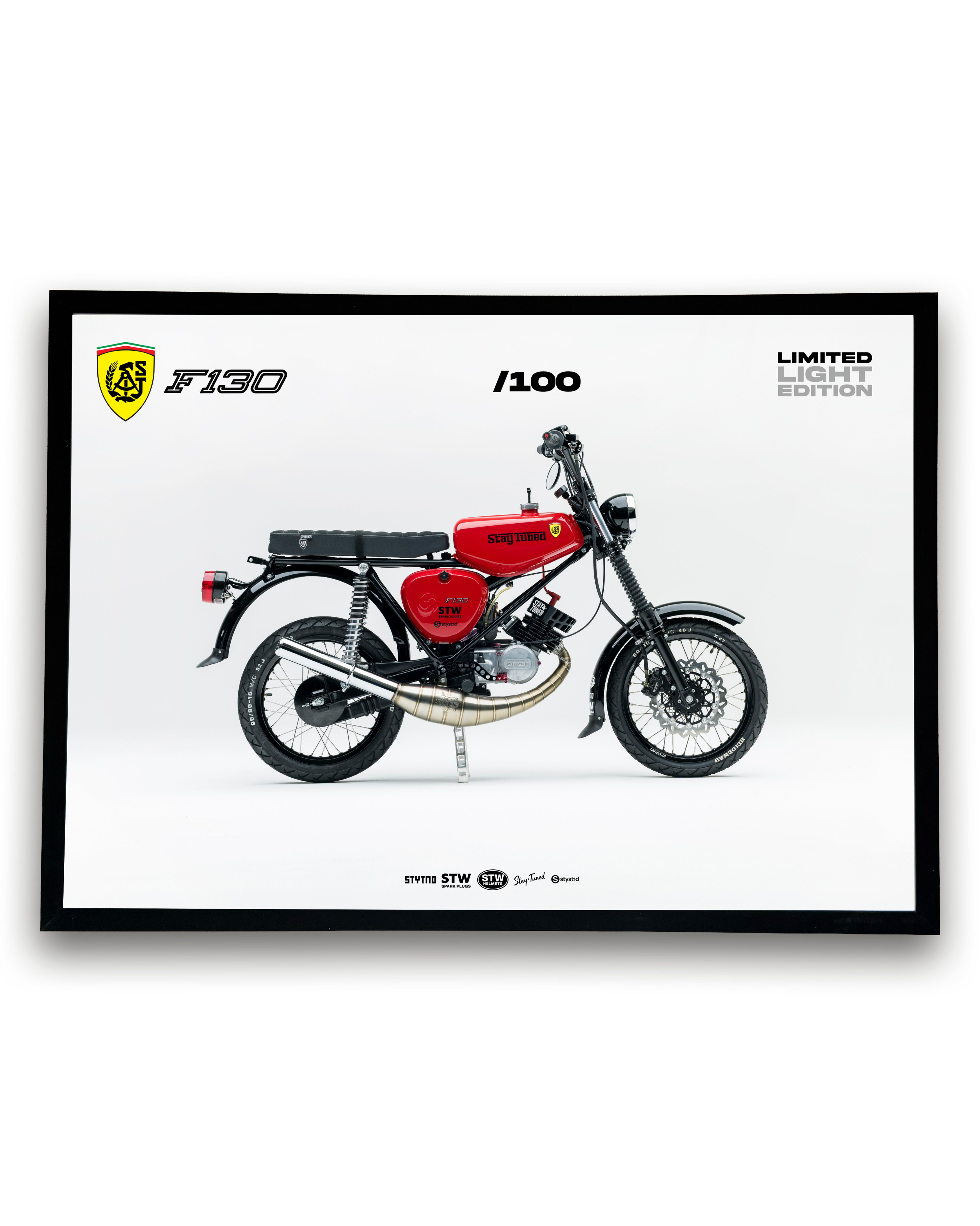 Limited F130 Poster DARK & LIGHT Edition