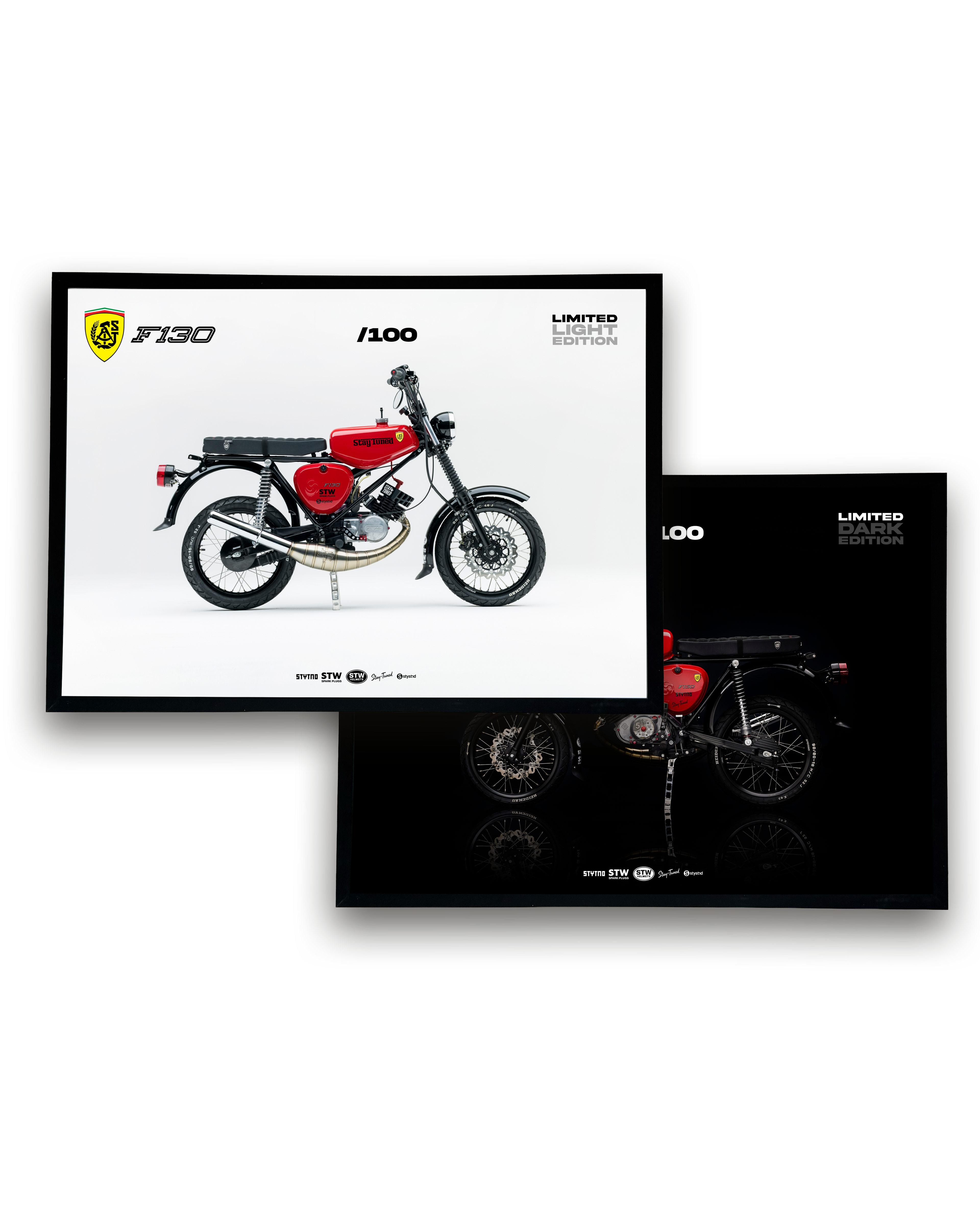 Limited F130 Poster DARK & LIGHT Edition